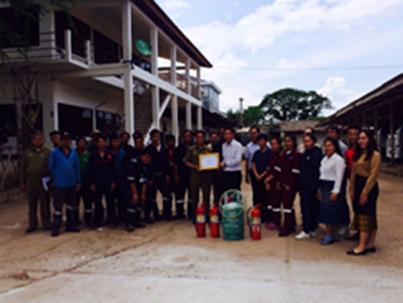 fire fighting training on 6 july 2018